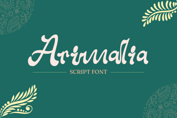 Arimalia: The Elegant Script Font for Modern Design