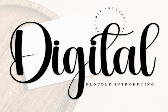 Digital Font: Elevate Your Modern Design Projects