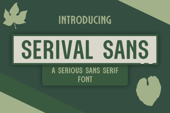 Exploring Serival Sans: A Modern Typeface for Timeless Design