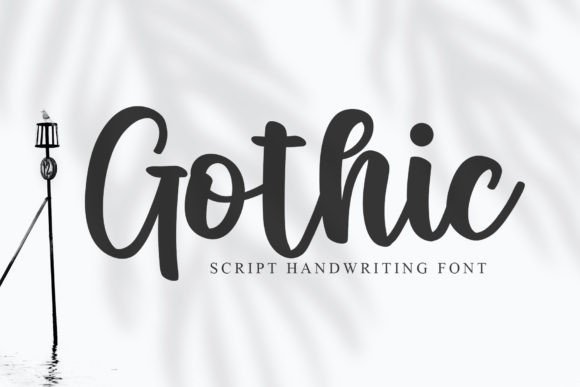 Gothic: A Handwritten Font with Bold Character