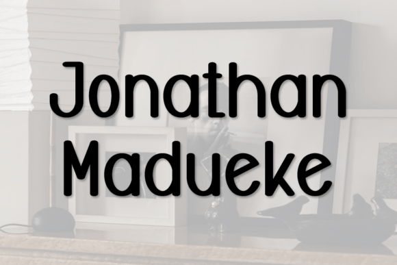 Jonathan Madueke: A Font for Bold, Unforgettable Branding