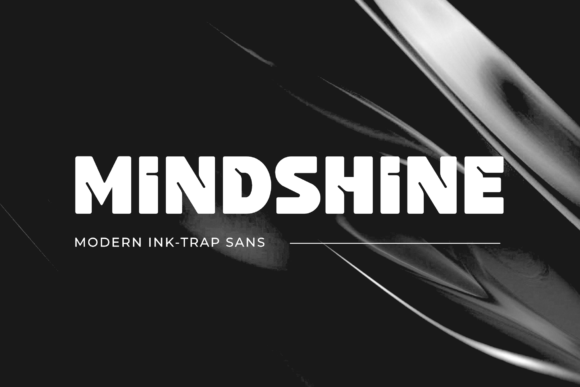 Mindshine: A Modern Typeface for Bold, Tech-Forward Design