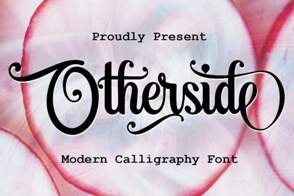 Otherside: A Handwritten Font with Authentic Character