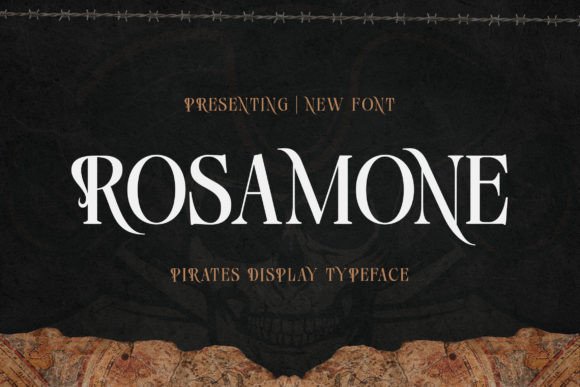 Rosamone: Your Ticket to a Pirate Adventure Font