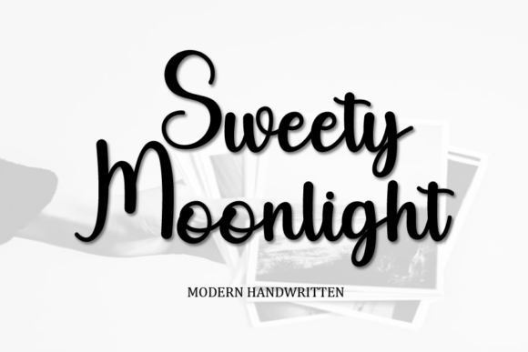 Sweety Moonlight: The Handwritten Script for Authentic Branding