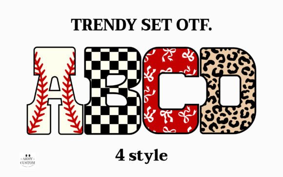 Trendy Set: A Font for Game Day and Beyond