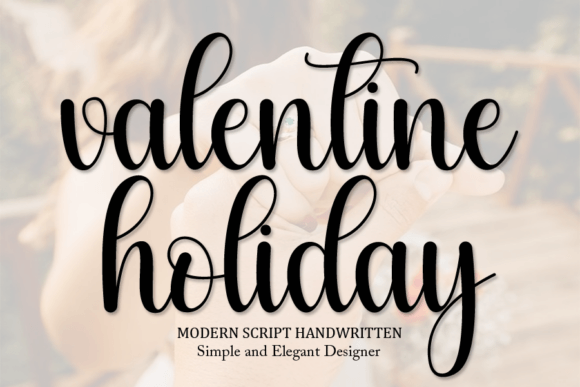 Valentine Holiday: A Handwritten Font for Authentic Projects